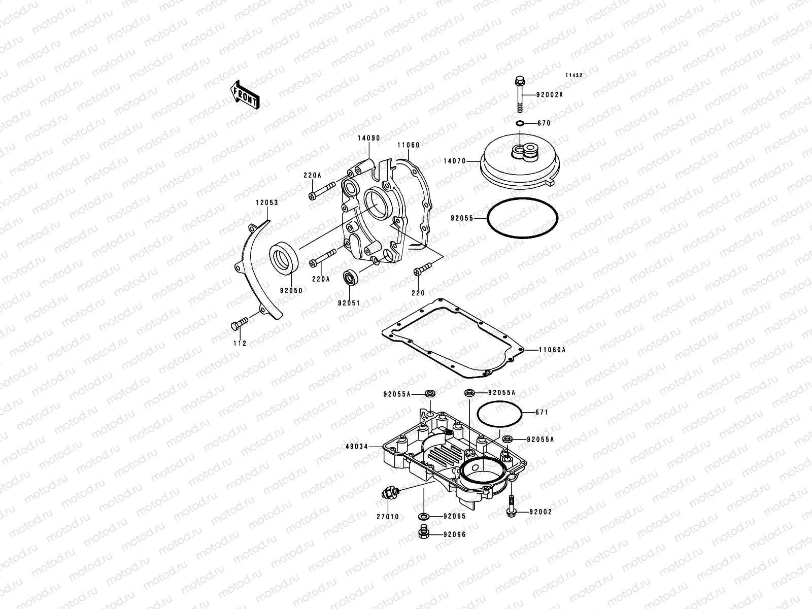 Breather Cover/Oil Pan