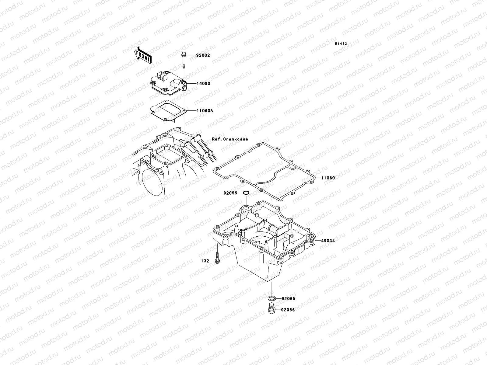 Breather Cover/Oil Pan
