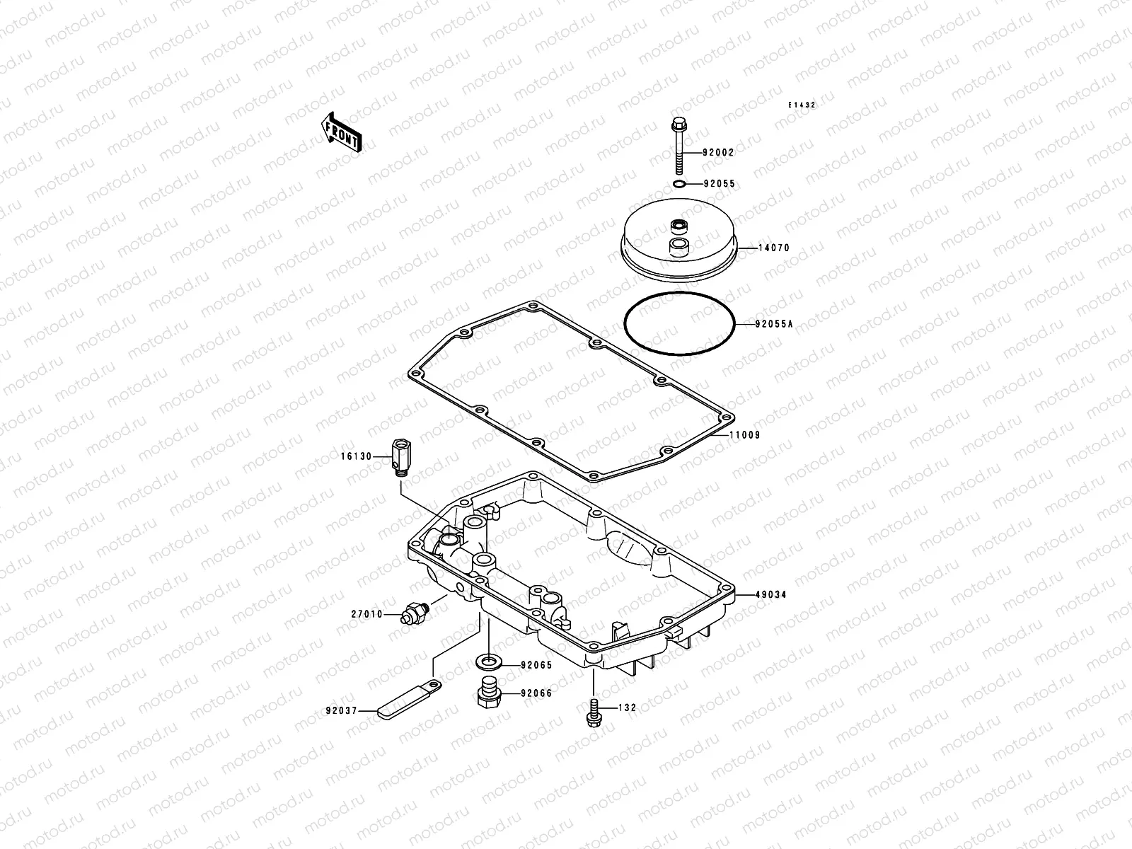 Breather Cover/Oil Pan