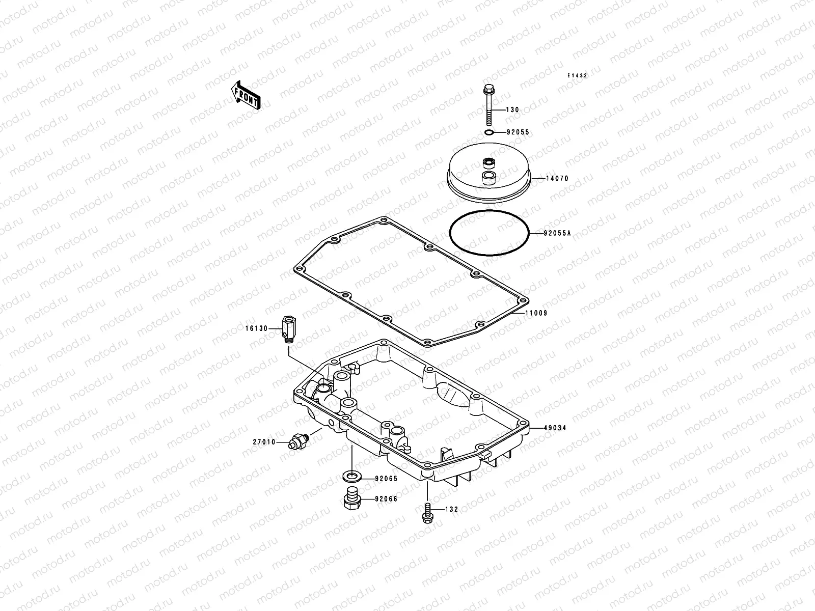 Breather Cover/Oil Pan