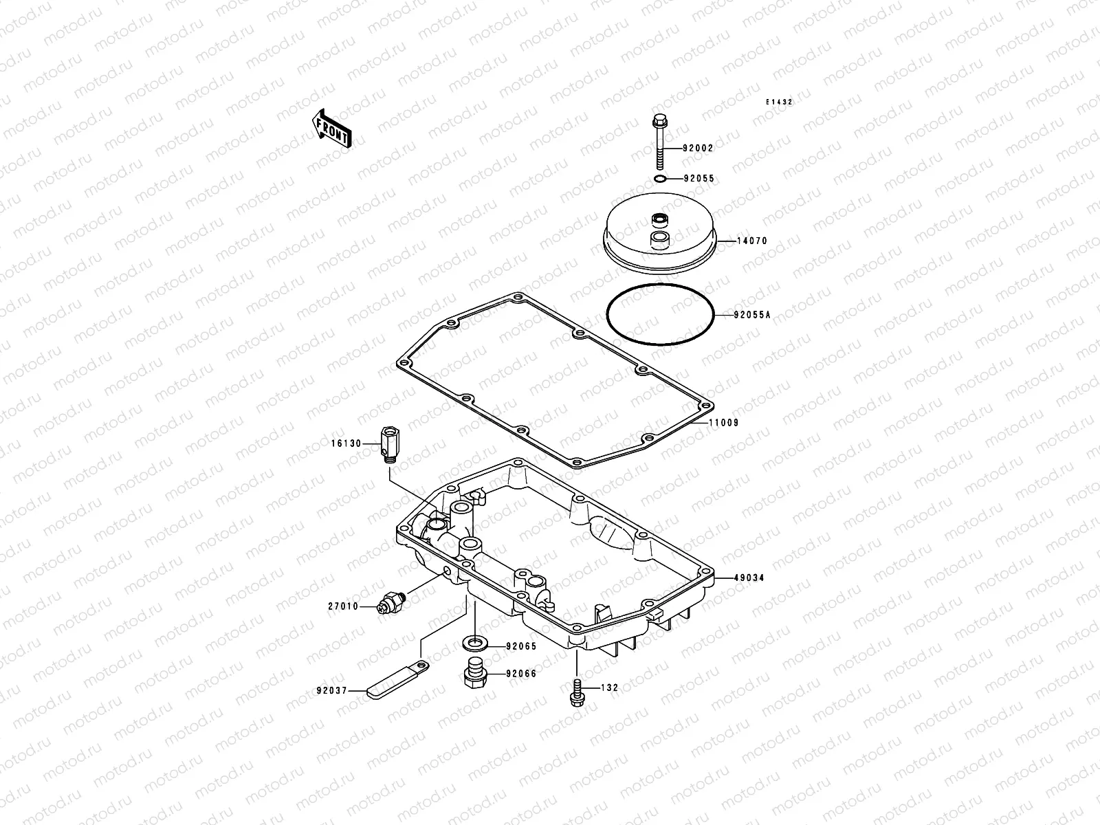 Breather Cover/Oil Pan