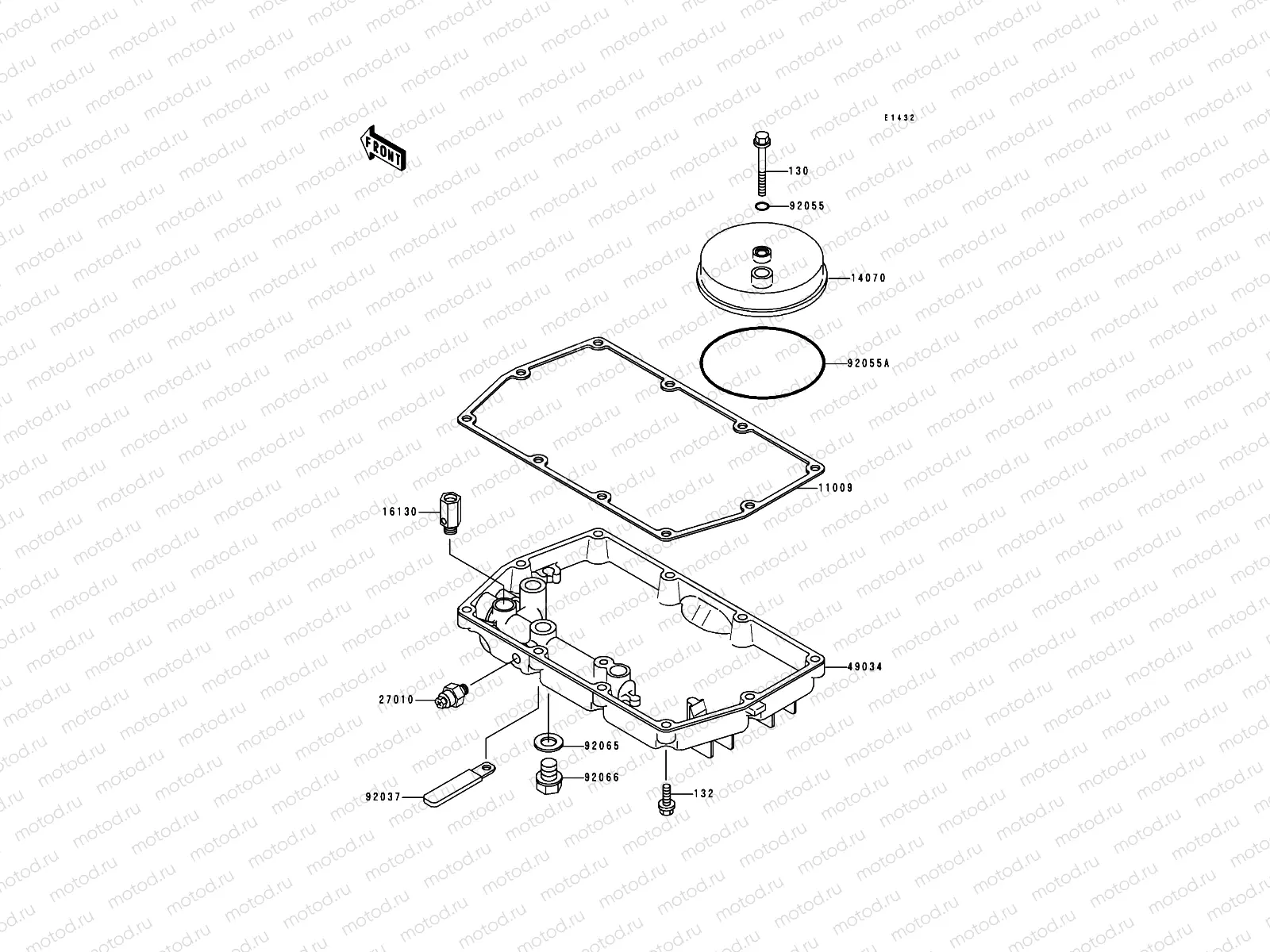 Breather Cover/Oil Pan