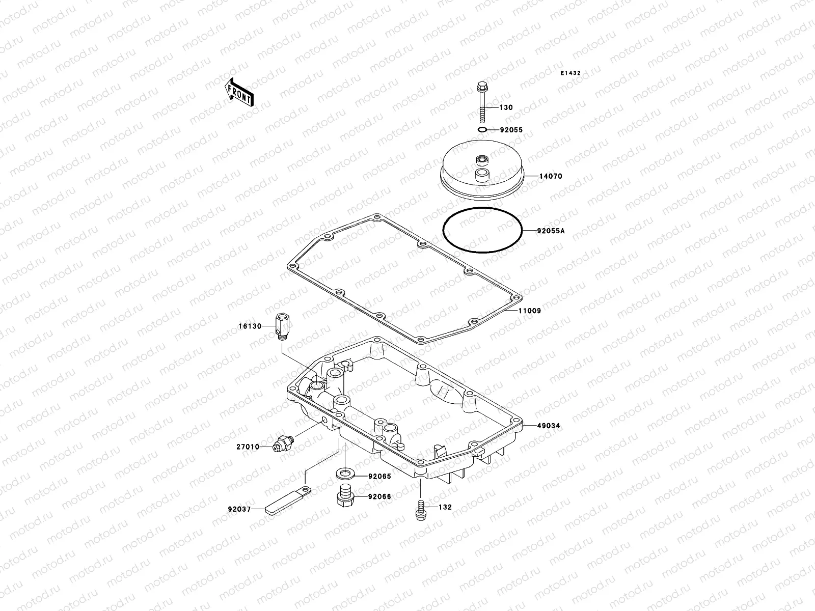 Breather Cover/Oil Pan