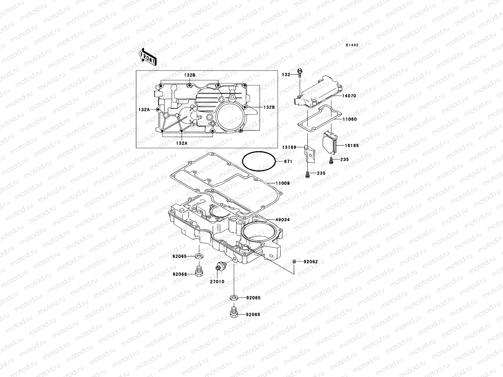 Breather Cover/Oil Pan