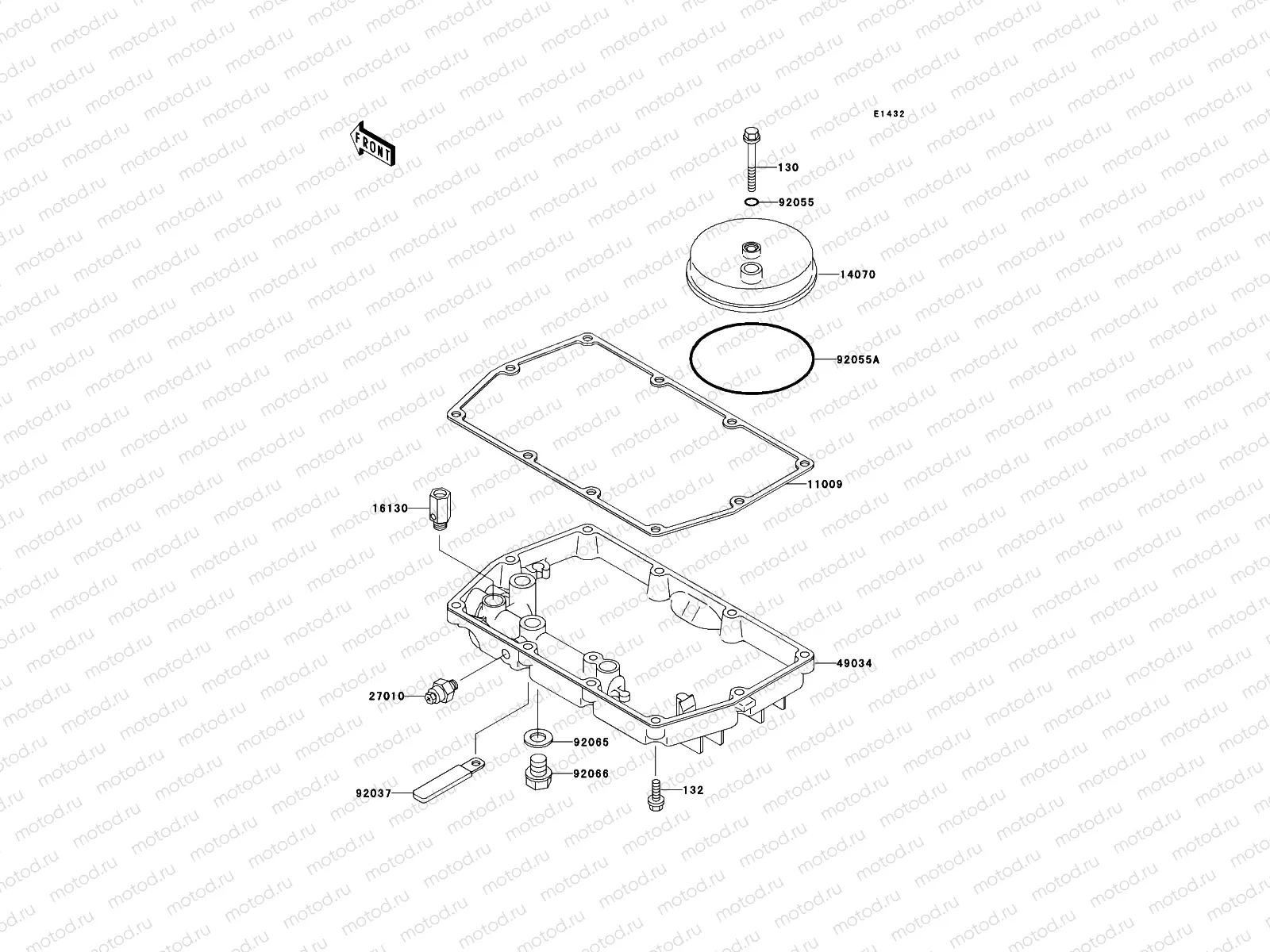Breather Cover/Oil Pan