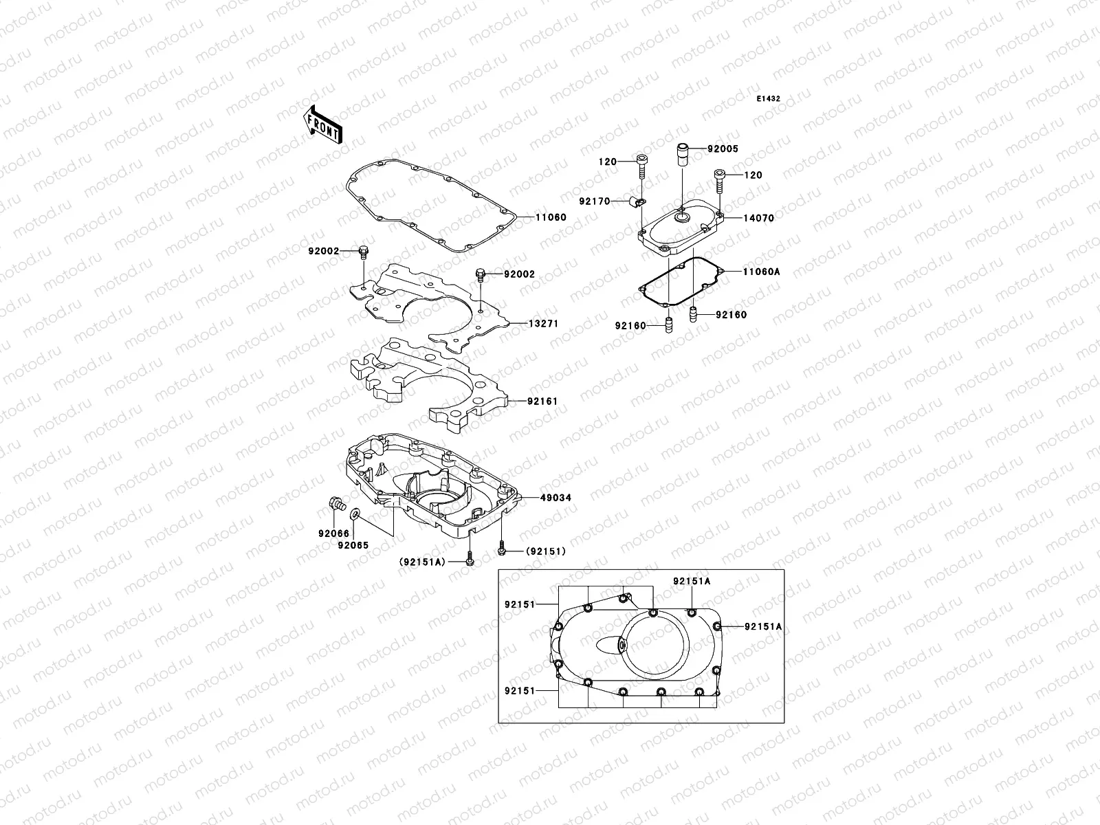Breather Cover/Oil Pan