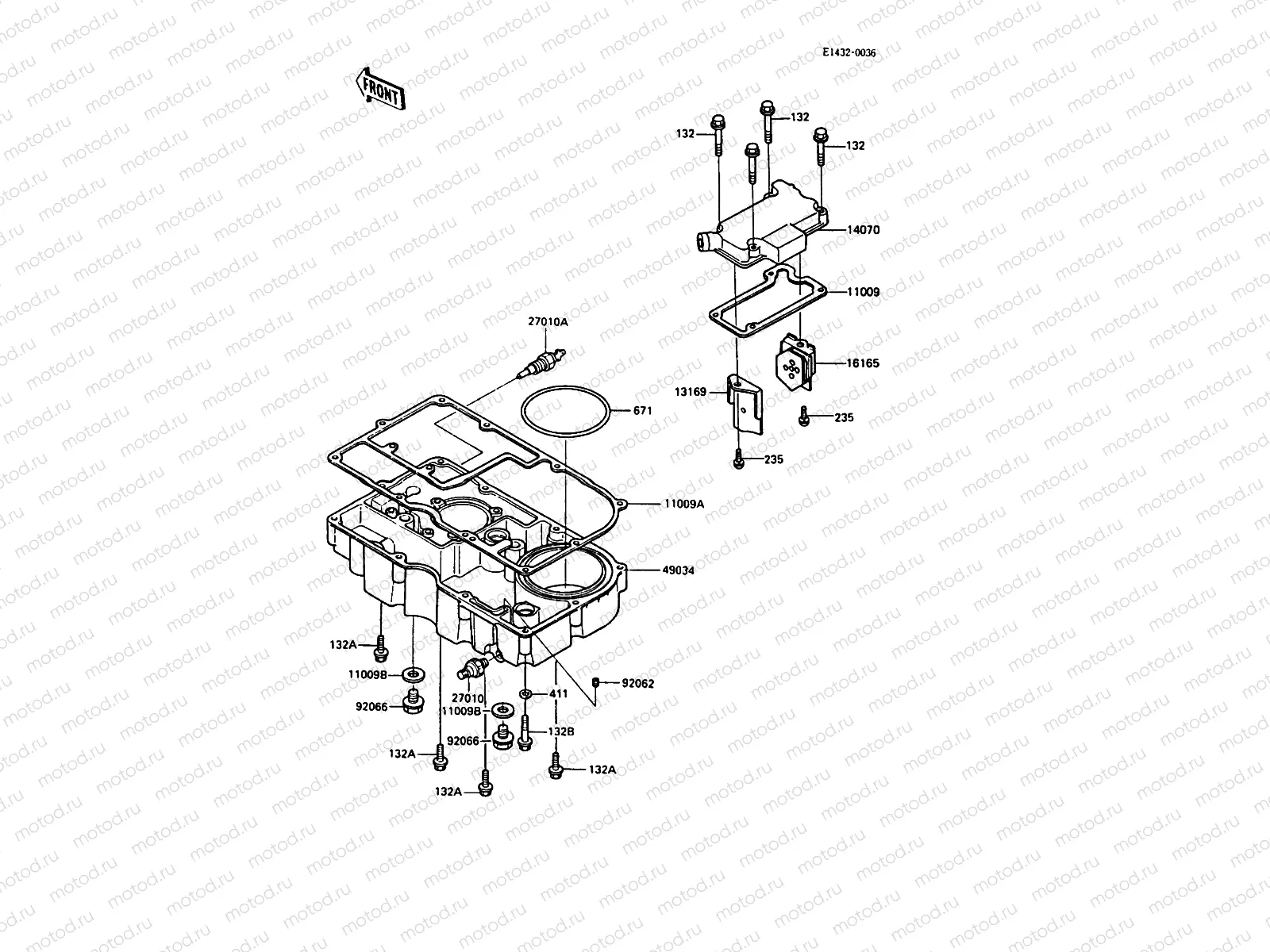 Breather Cover/Oil Pan(-ZXT00AE003101)