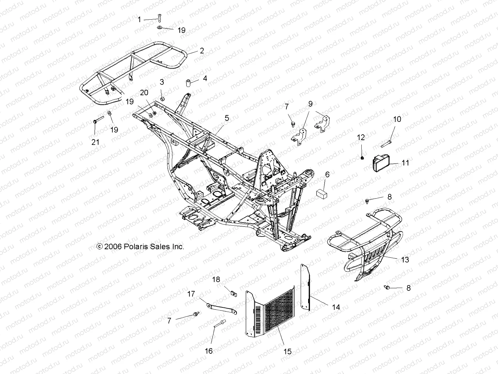 BUMPER and RACK MOUNTING - A07CA32AA (4999202939920293A06) | BUMPER and RACK MOUNTING - A07CA32AA (4999202939920293A06)
