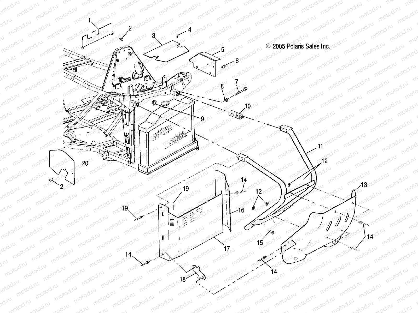 BUMPER | BUMPER, FRONT and SHIELDS - A07BG50AA/FA (4999201549920154A05)