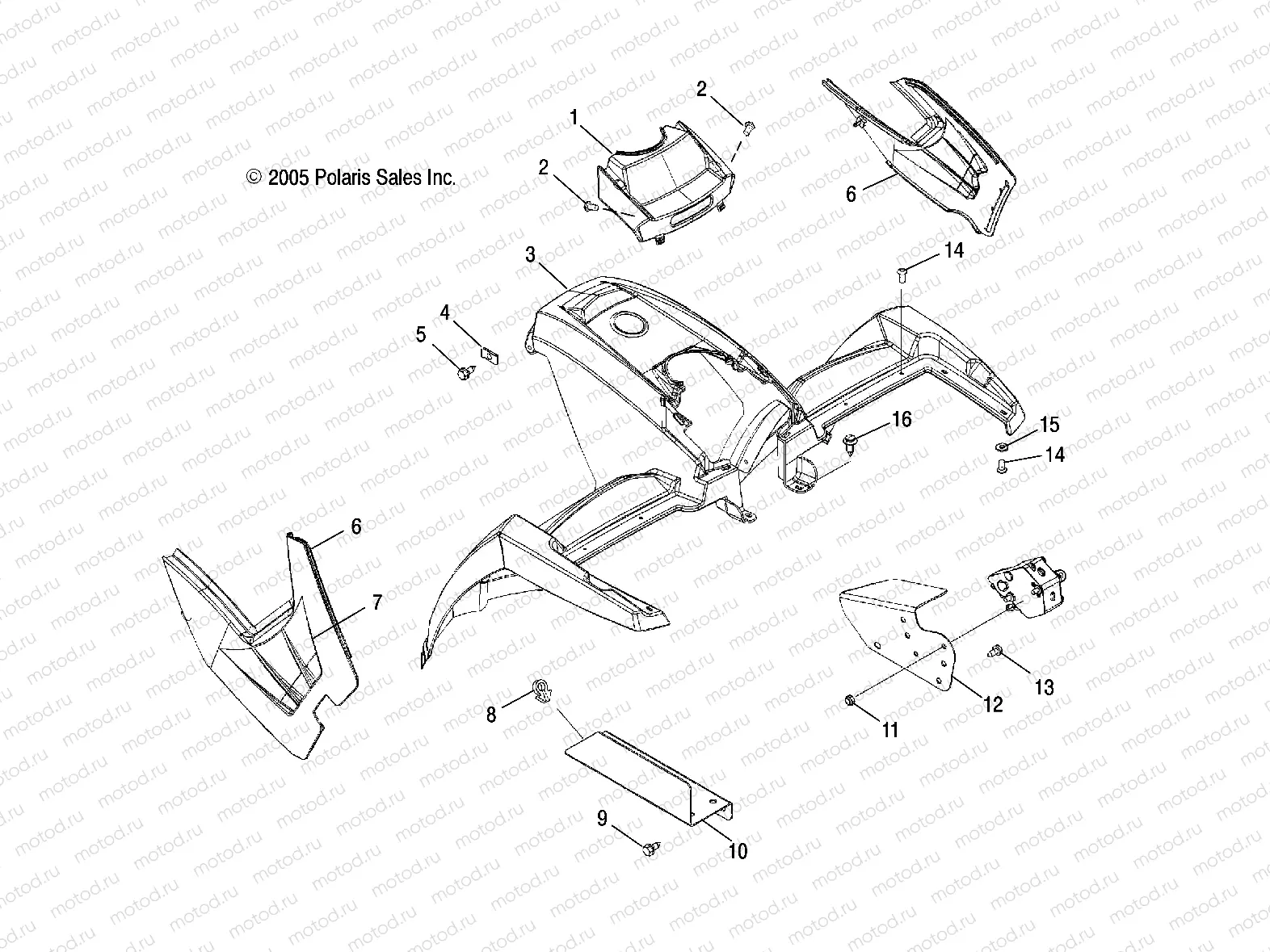 CAB | CAB, FRONT - A06MH68AA/AD/AF (4999200179920017A04)