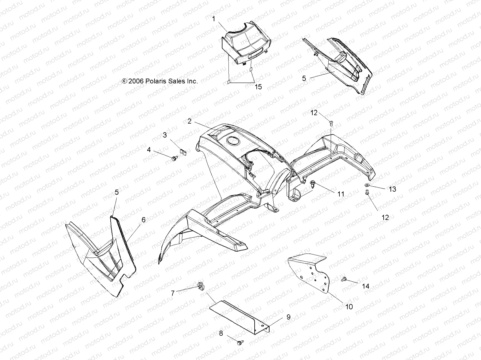 CAB | CAB, FRONT - A07TH76AU/TN76AF/AL/AU (49ATVCAB07X2800)