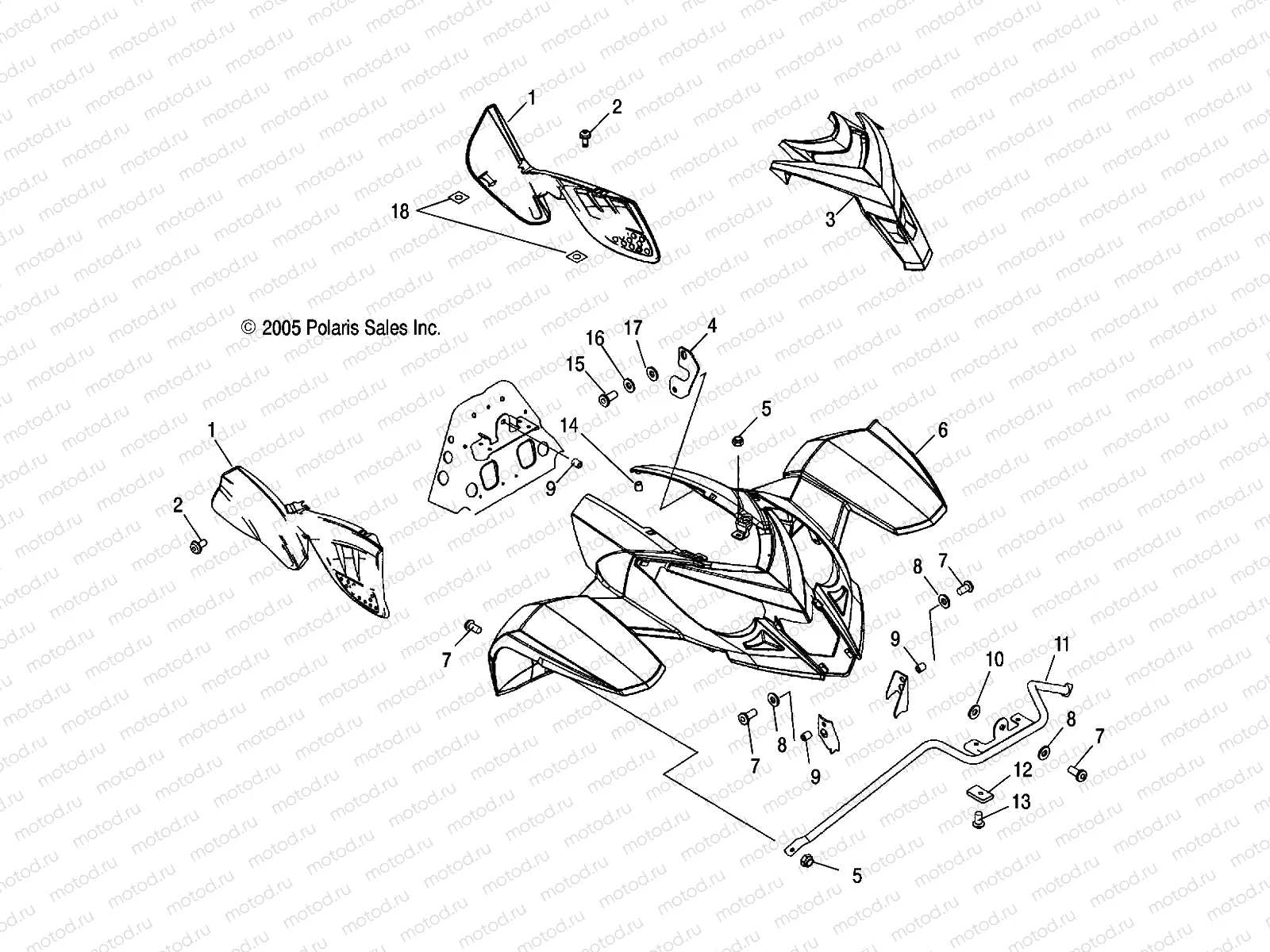 CAB | CAB, FRONT and SIDE PANELS - A06GJ50AA/AB/AC (4999201849920184A05)