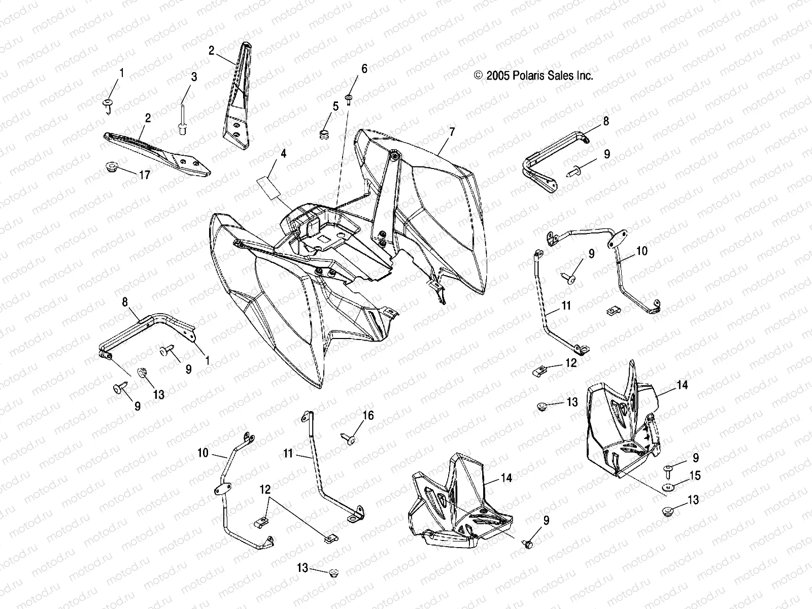 CAB | CAB, REAR - A06GP50AA (4999201899920189A04)
