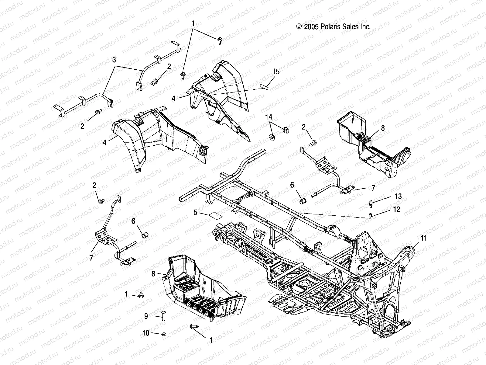 CAB | CAB, REAR and MAINFRAME - A06MN50AU/AW (4999204069920406A03)