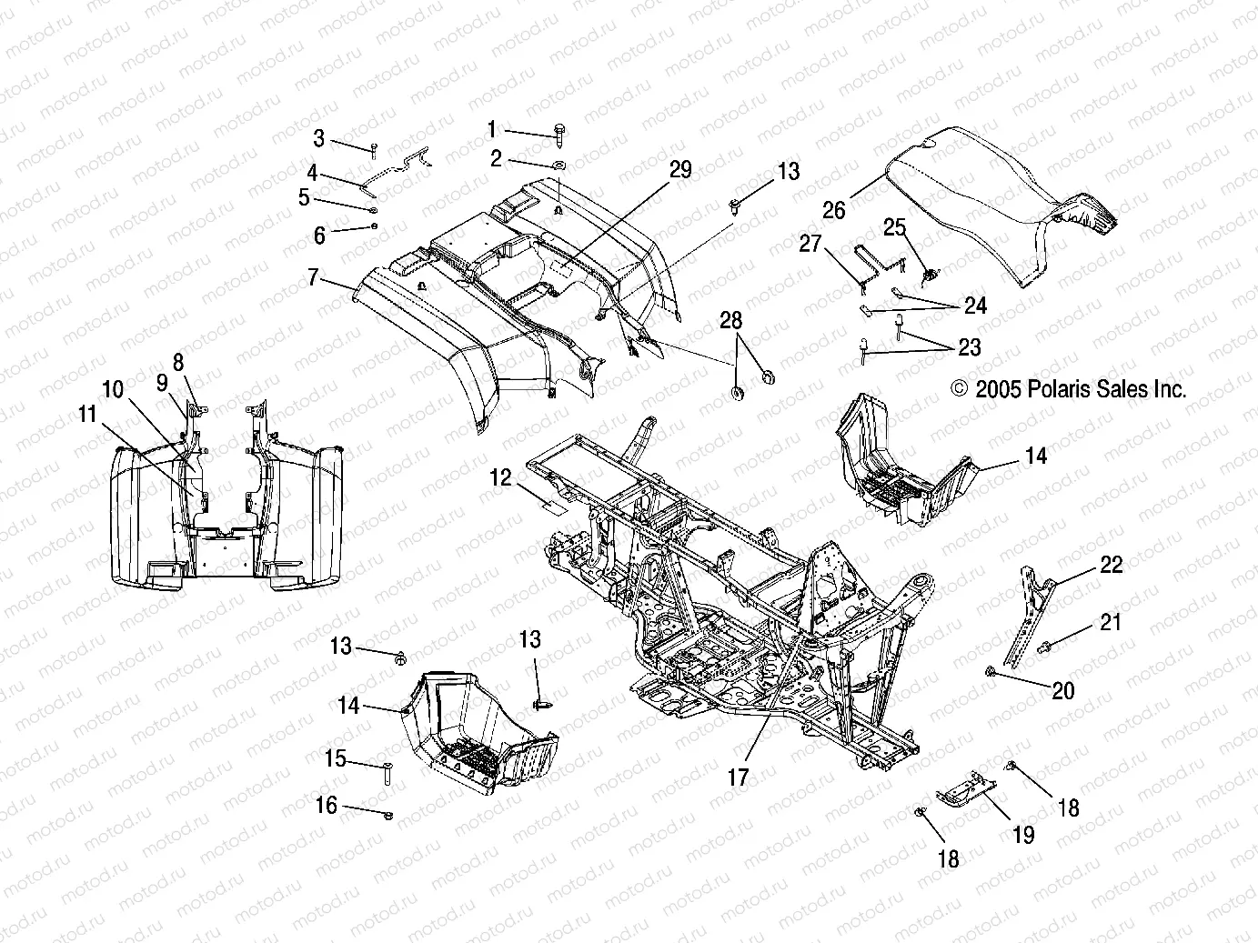 CAB | CAB, REAR and SEAT - A06MH76AL/AQ/AT/AX/AY/AZ (4999200299920029A03)