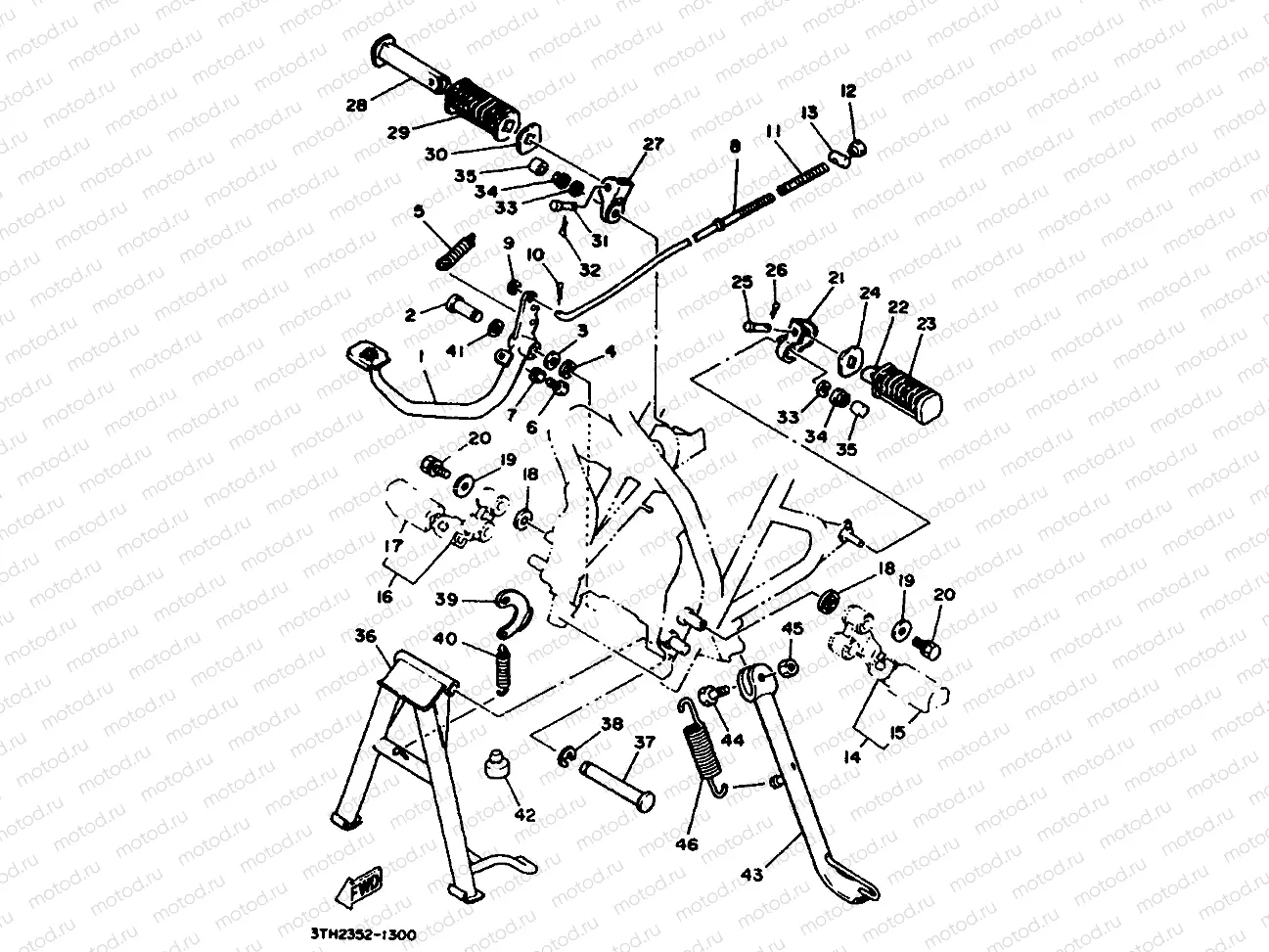 CABALLETE ESTRIBERAS