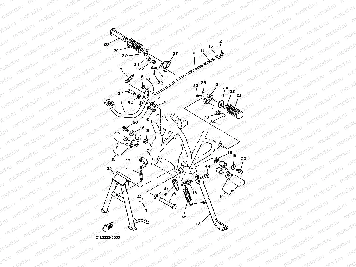 CABALLETE. ESTRIBERAS
