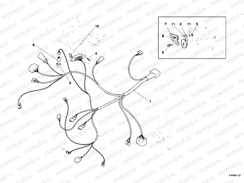 CABLE HEADLIGHT » LIGHTING SYSTEM