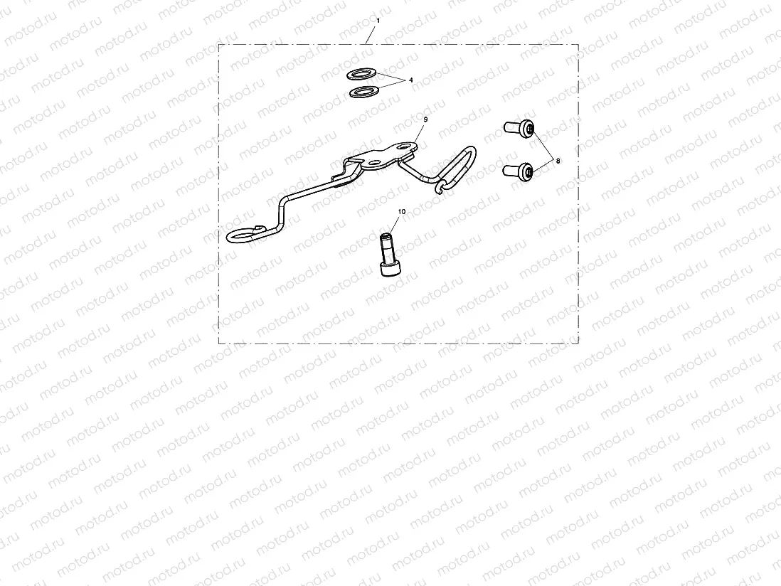 Cable Kit, High Bars