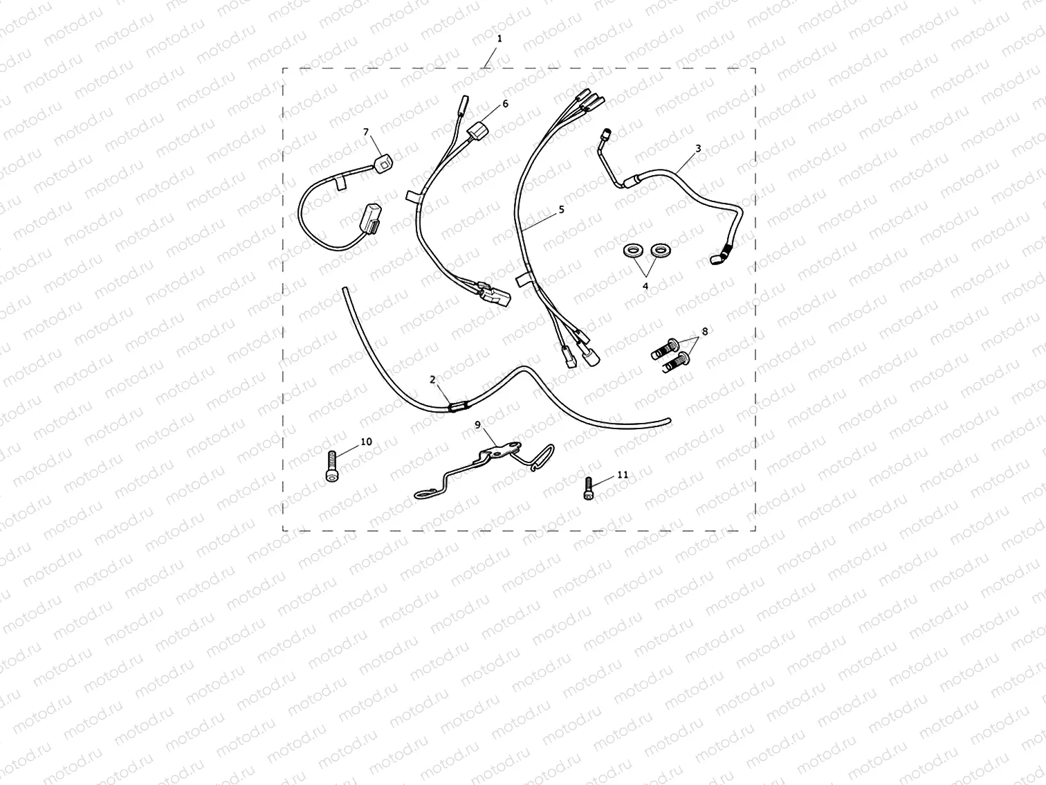 Cable Kit High Bars