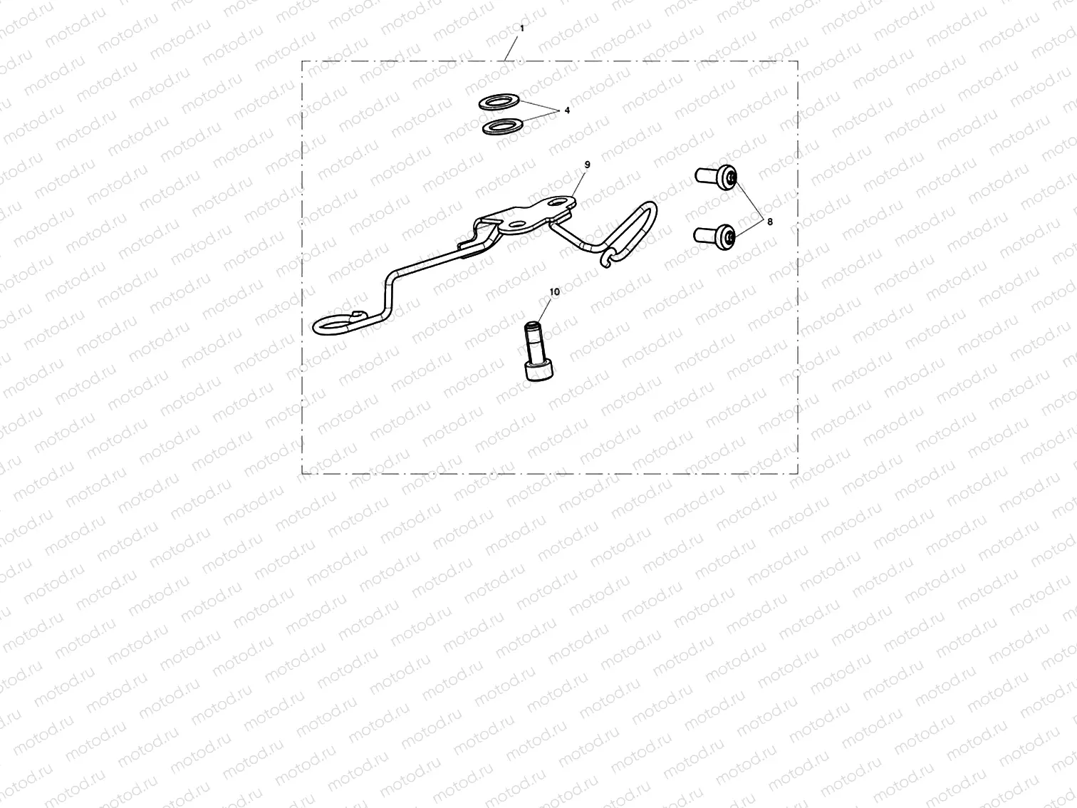 Cable Kit, High Bars