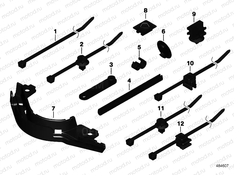 CABLE STRAP, HOSE/CABLE CLIP 2
