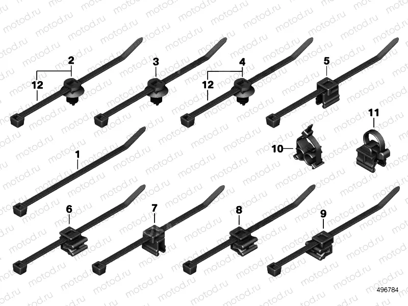 CABLE TIE / CABLE TIE WITH BRACKET