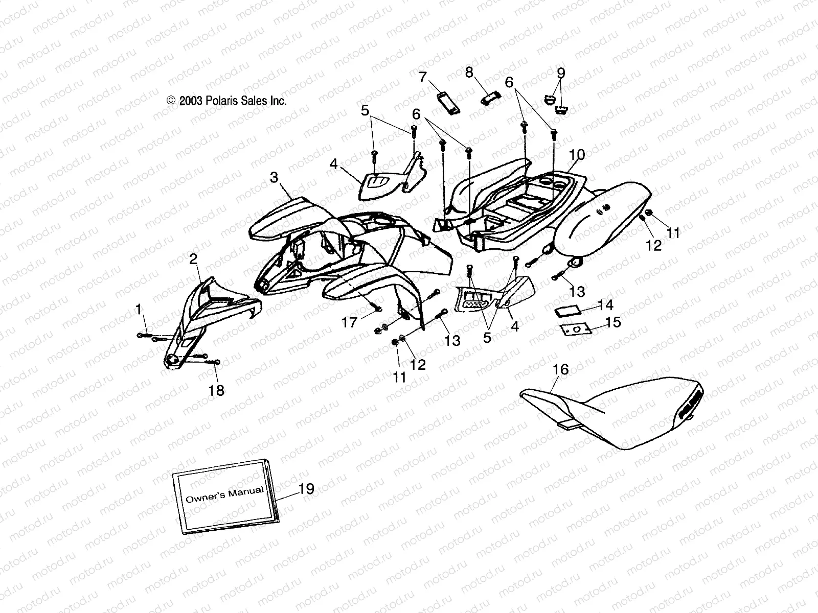 CAB/SEAT - A04KA09CA/CB (4991329132B04) | CAB/SEAT - A04KA09CA/CB (4991329132B04)