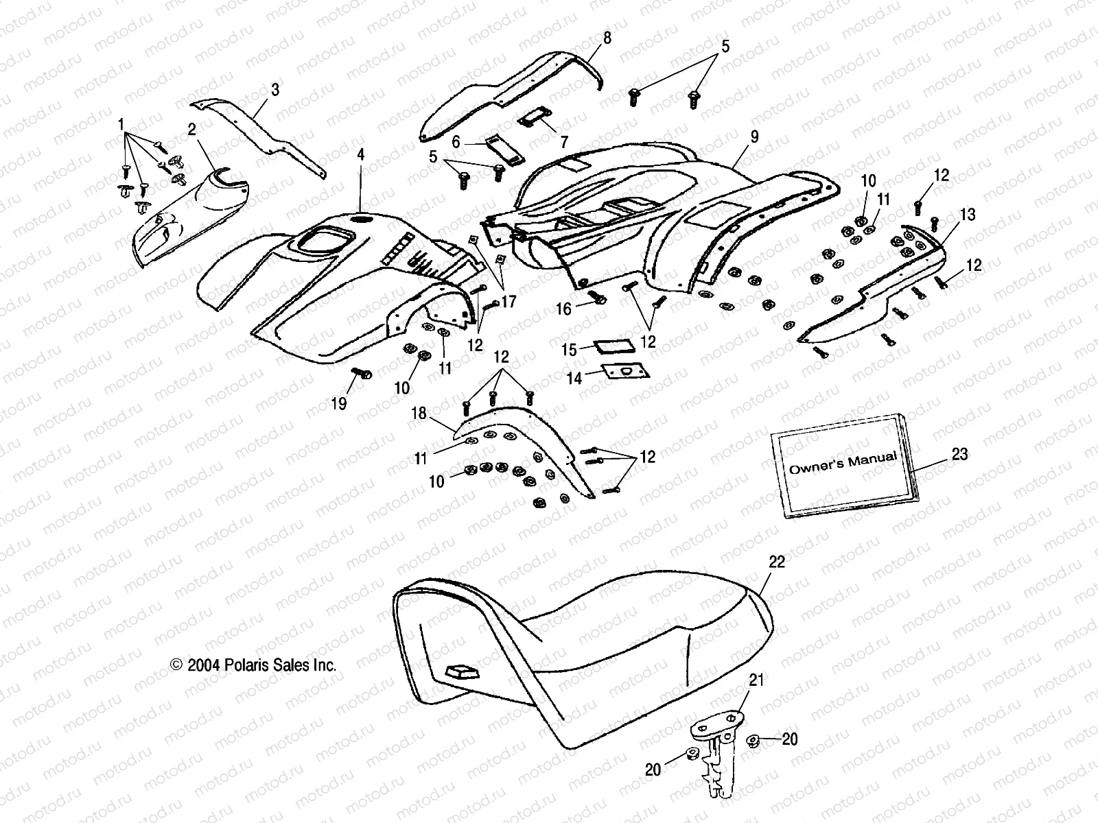 CAB/SEAT - A05FA09CA/CB/CC (4995069506B05) | CAB/SEAT - A05FA09CA/CB/CC (4995069506B05)