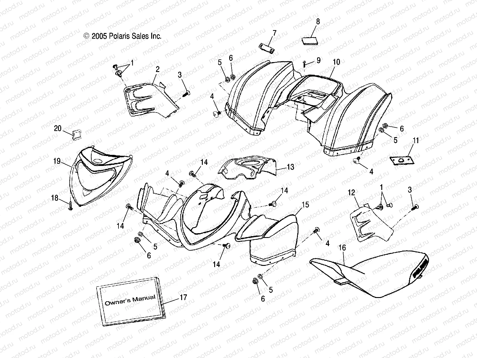 CAB/SEAT - A06PB20EA/EB (4999202509920250B09) | CAB/SEAT - A06PB20EA/EB (4999202509920250B09)
