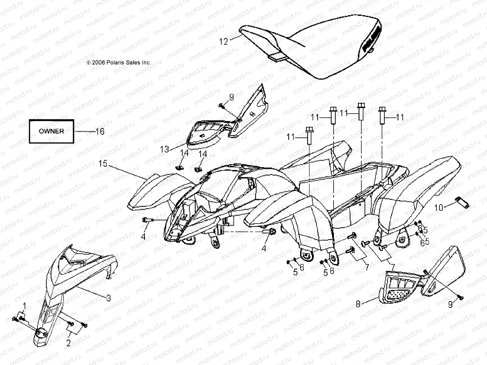 CAB/SEAT - A07KA05CA/CB/CD (49ATVCAB07PRED50) | CAB/SEAT - A07KA05CA/CB/CD (49ATVCAB07PRED50)
