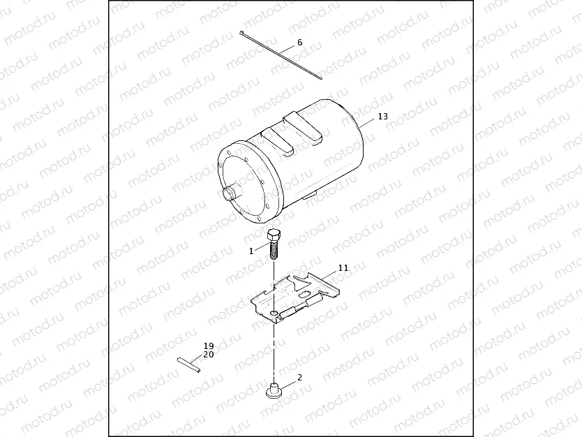 CALIFORNIA EVAPORATIVE EMISSIONS KIT