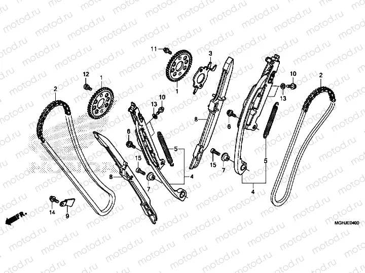 CAM CHAIN ​​/ TENSIONER