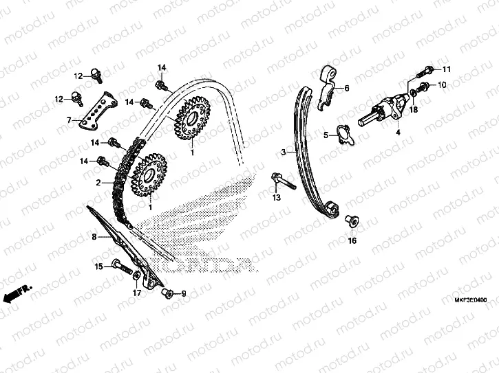 CAM CHAIN ​​/ TENSIONER
