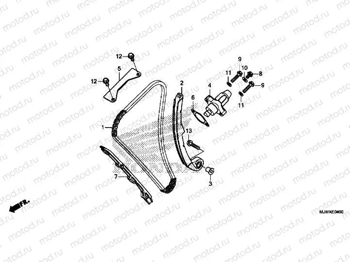 CAM CHAIN ​​/ TENSIONER