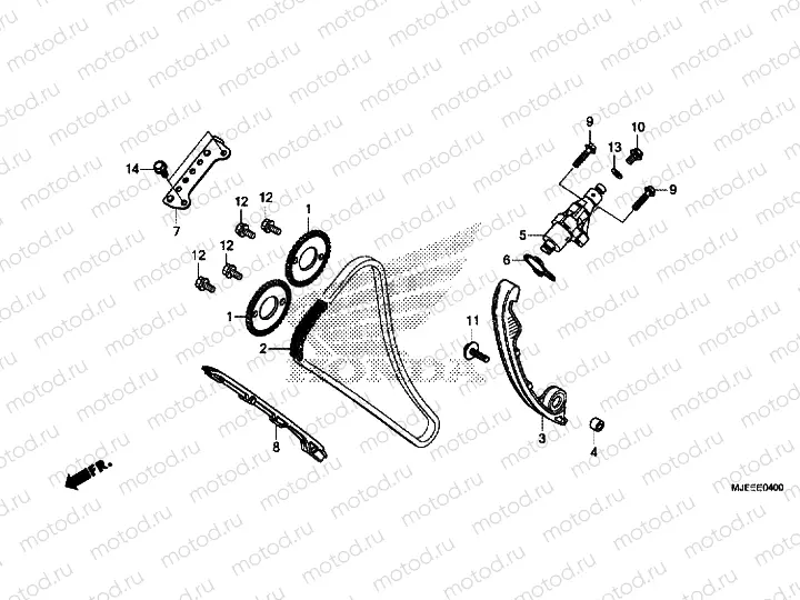 CAM CHAIN ​​/ TENSIONER