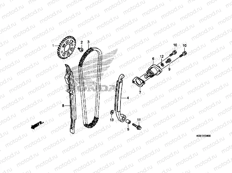 CAM CHAIN ​​/ TENSIONER