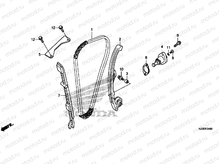 CAM CHAIN ​​/ TENSIONER
