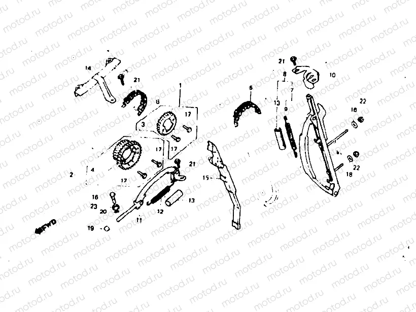 Cam chain/Tensioner
