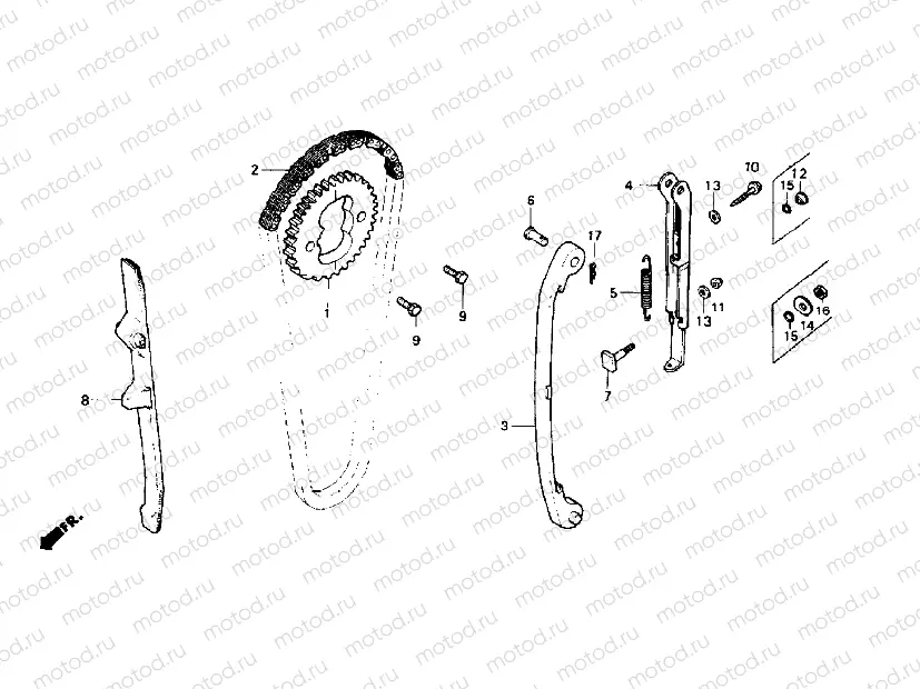 Cam chain/Tensioner