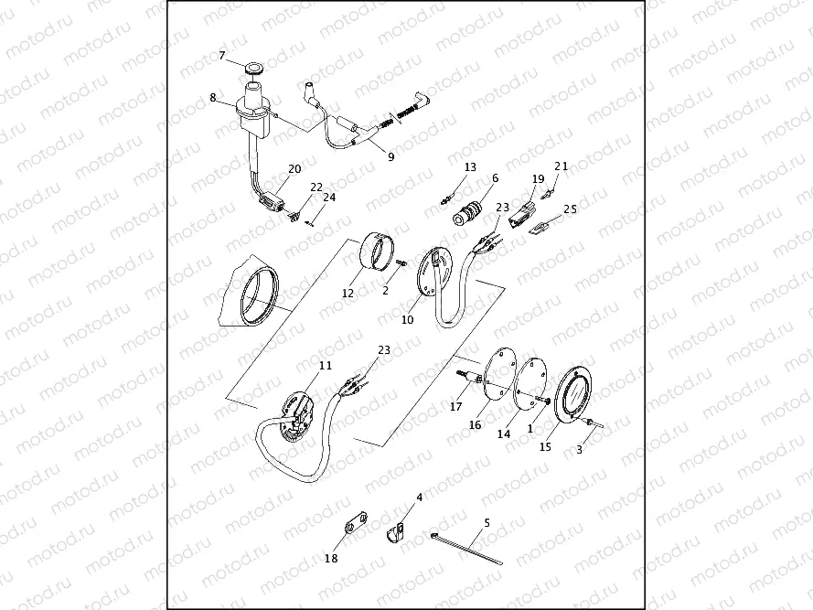 CAM POSITION SENSOR & VACUUM SWITCH