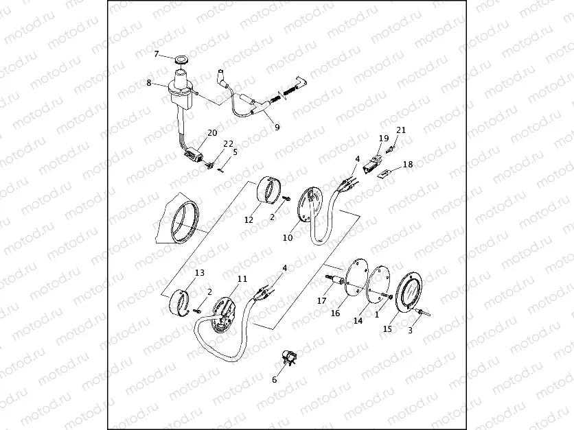 CAM POSITION SENSOR & VACUUM SWITCH