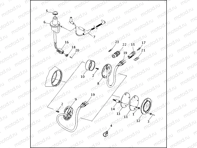 CAM POSITION SENSOR & VACUUM SWITCH