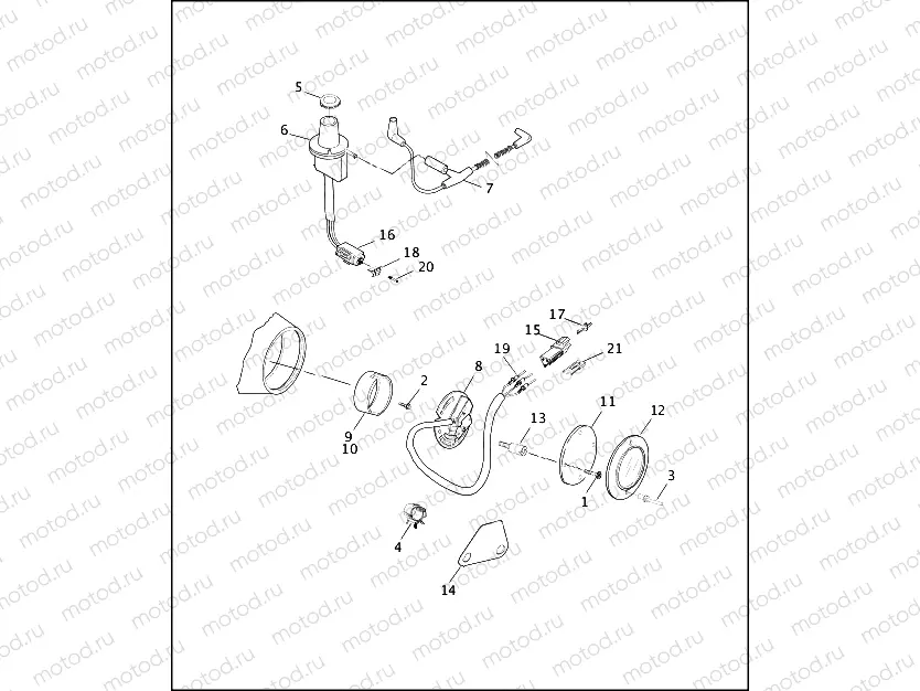 CAM POSITION SENSOR & VACUUM SWITCH