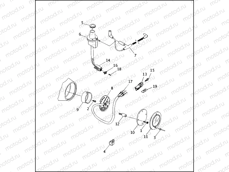 CAM POSITION SENSOR & VACUUM SWITCH
