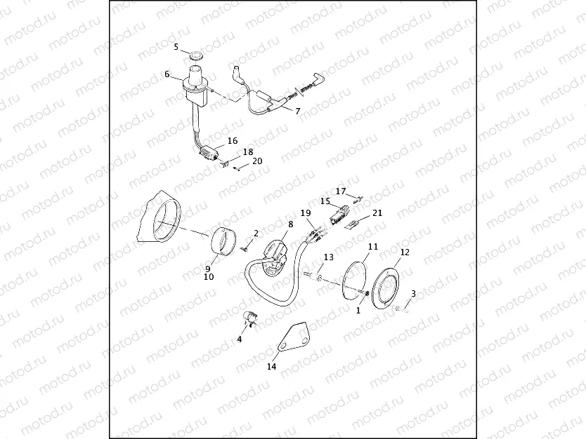 CAM POSITION SENSOR & VACUUM SWITCH