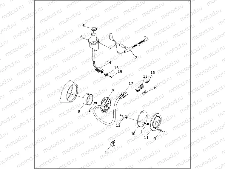 CAM POSITION SENSOR & VACUUM SWITCH