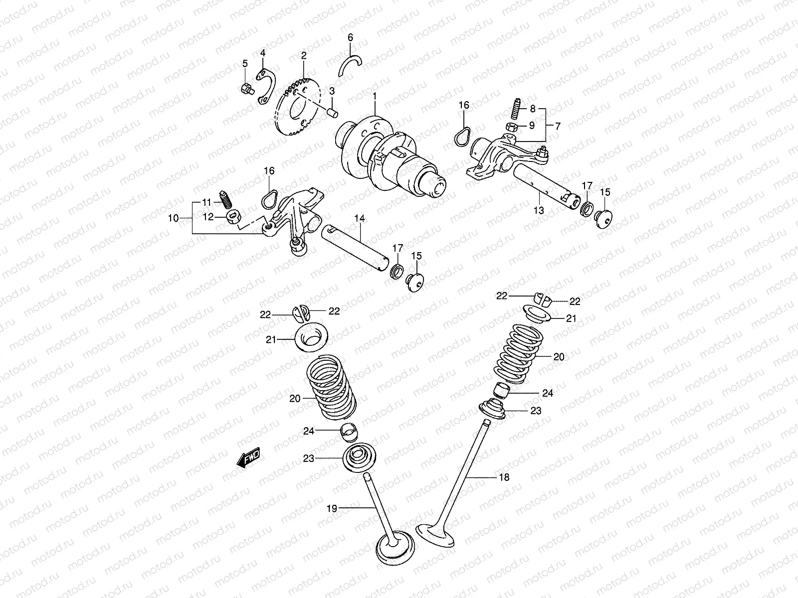 CAM SHAFT - VALVE