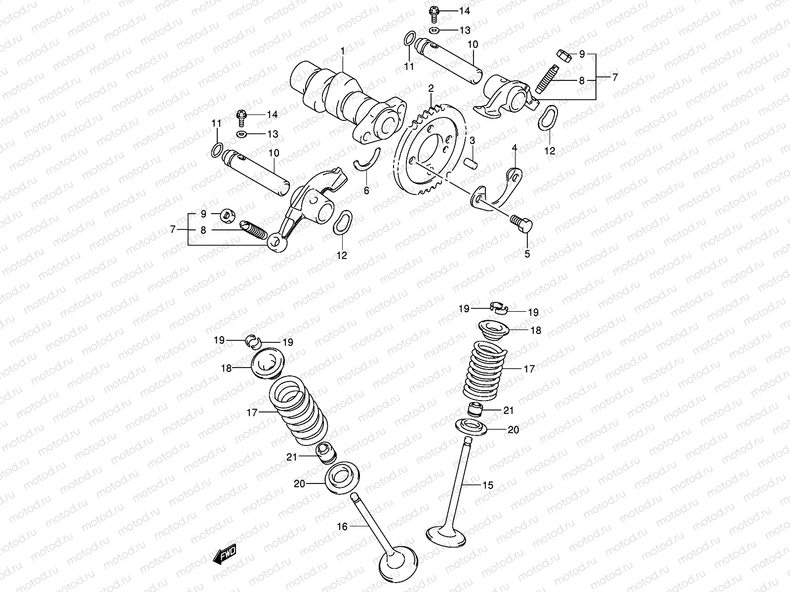 CAM SHAFT/VALVE