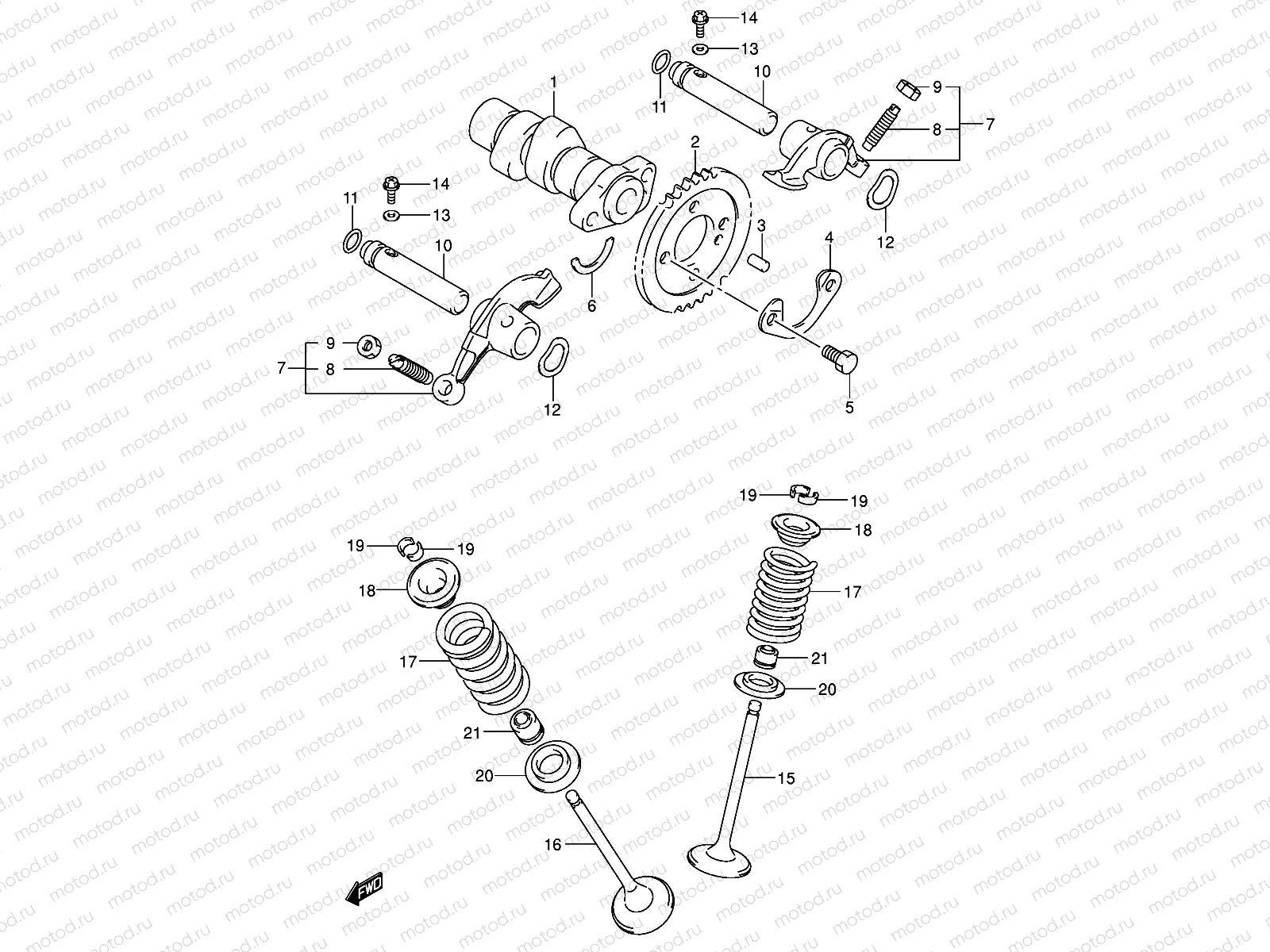 CAM SHAFT/VALVE